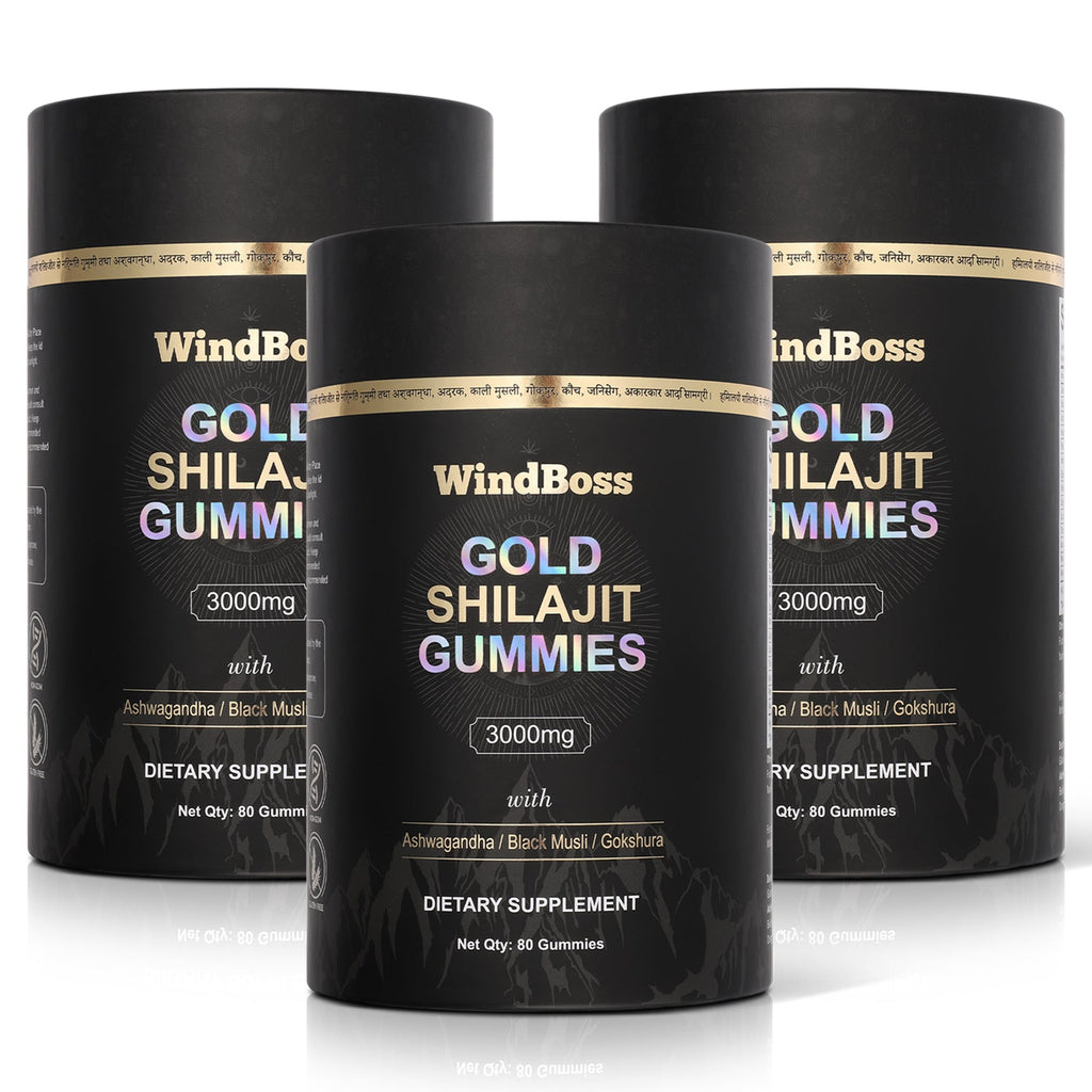 SHILAJIT GUMMIES | GOLD GRADE HIMALAYAN SHILAJIT WITH ASHWAGANDHA