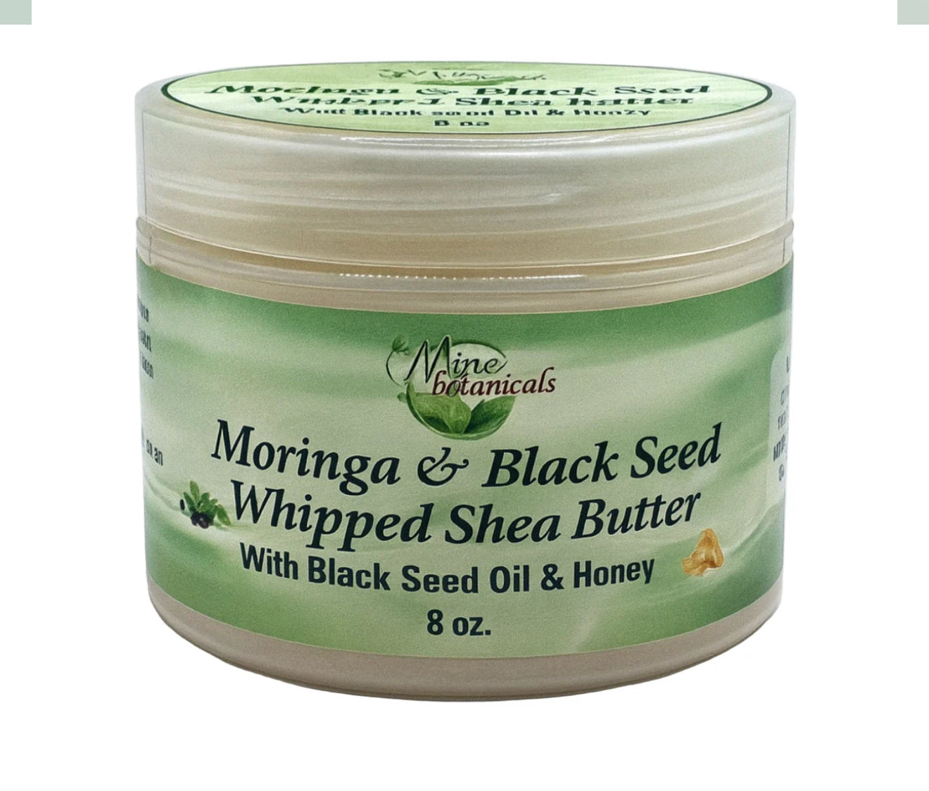 Manteca de Karité Batida de Moringa y Semilla Negra