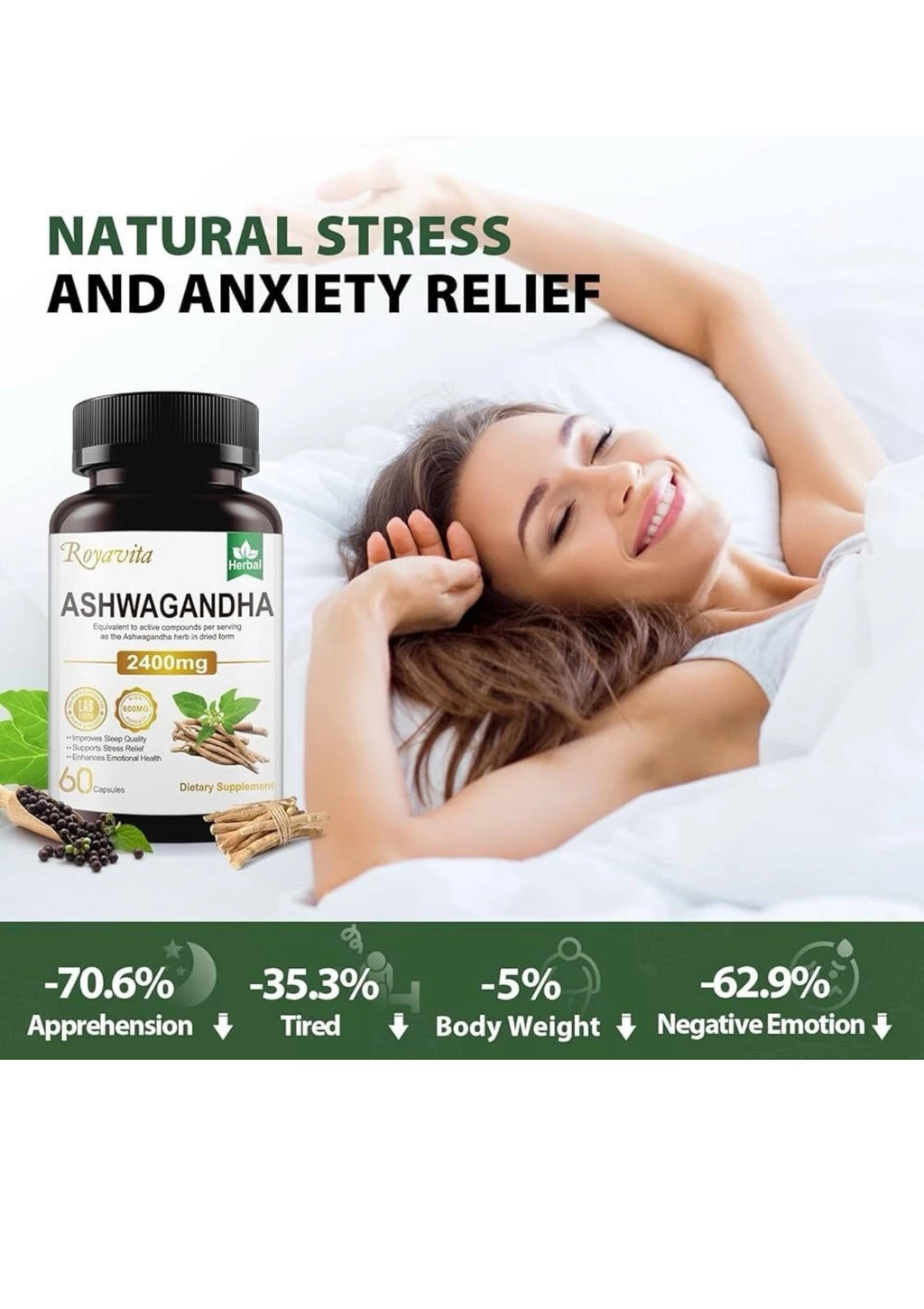 Ashwaghanda 2400 mg