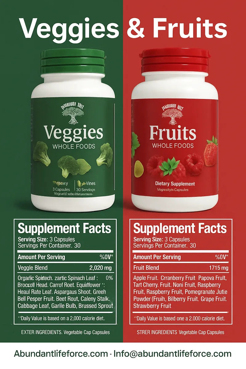 Paquete Superalimentos – Frutas y Verduras