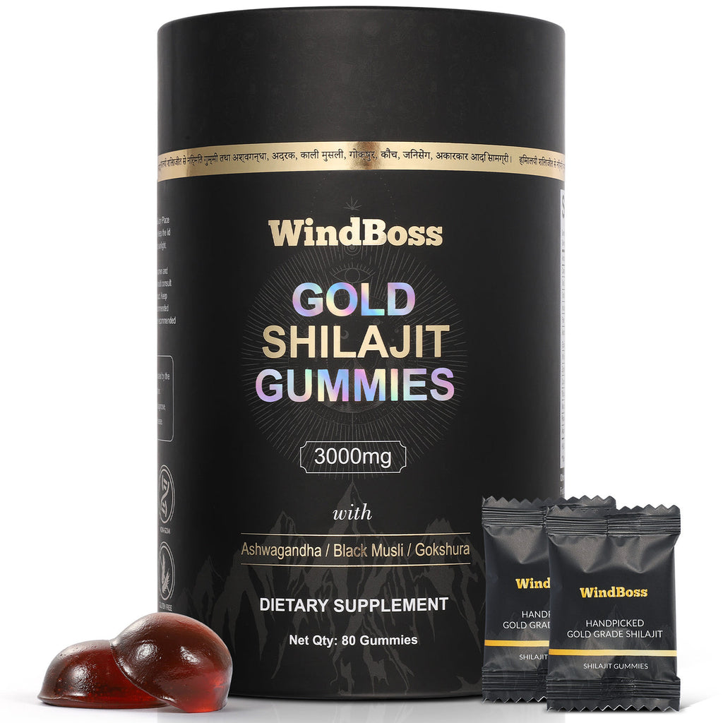 SHILAJIT GUMMIES | GOLD GRADE HIMALAYAN SHILAJIT WITH ASHWAGANDHA