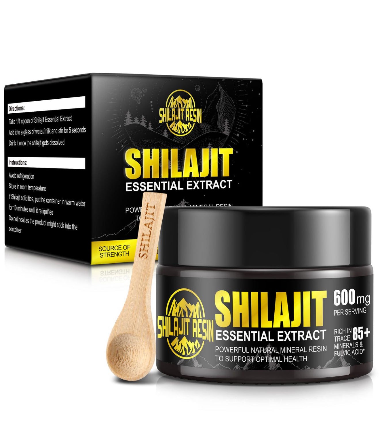 🖤 SHILAJIT ESSENTIAL EXTRACT 🖤 Powerful Natural Mineral Resin to Support Optimal Health