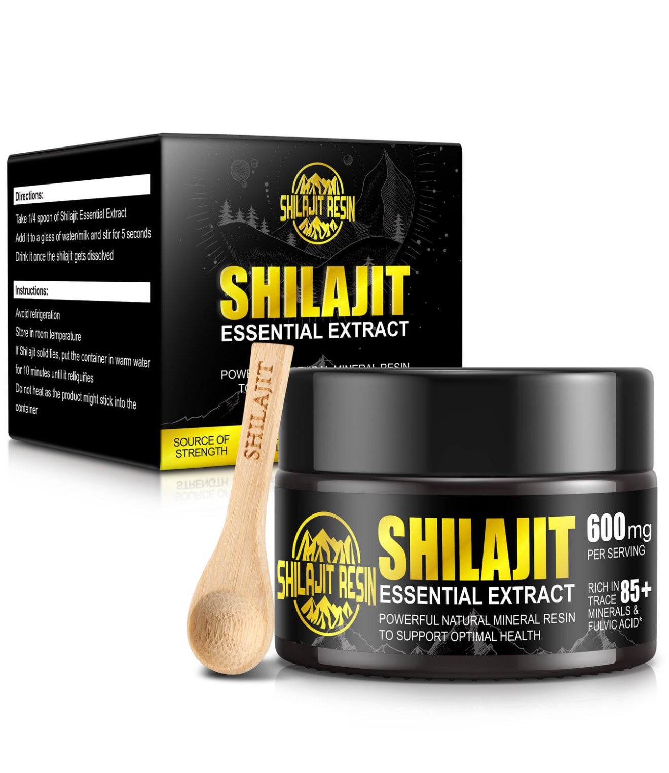 🖤 SHILAJIT ESSENTIAL EXTRACT 🖤 Powerful Natural Mineral Resin to Support Optimal Health