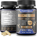 Magnesium Complex 7-in-1 | Glycinate, Malate & Citrate + Ashwagandha | L-Theanine, Vitamin B6 & D3 | High Absorption | 90 Capsules