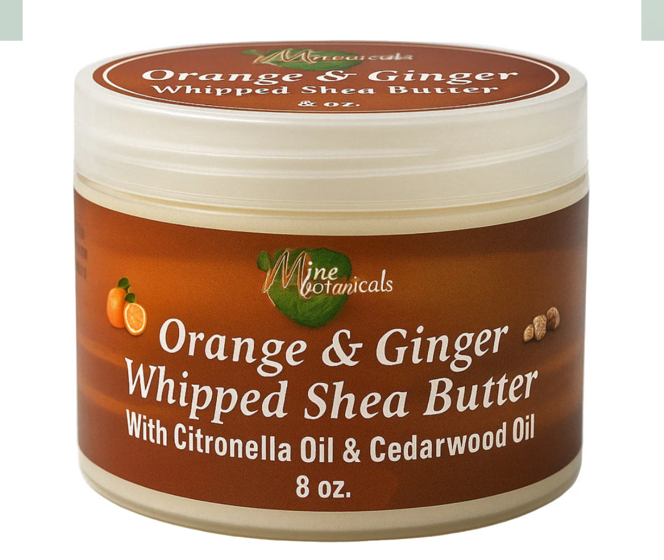 Manteca de Karité Batida de Naranja y Jengibre