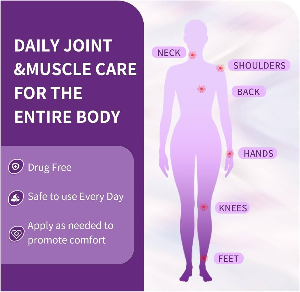 Comfort Massage Gel | Soothing Joint & Muscle Relief Gel | Fast Absorbing Herbal Massage Formula