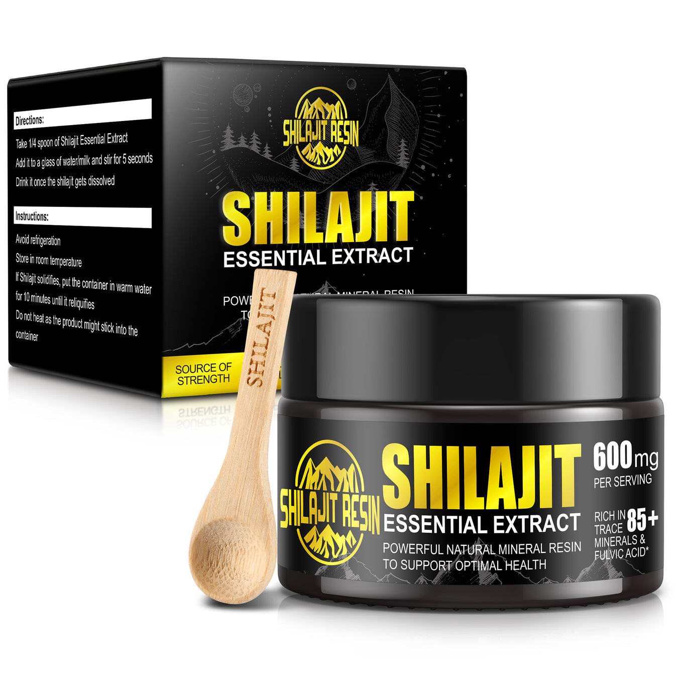 🖤 SHILAJIT ESSENTIAL EXTRACT 🖤 Powerful Natural Mineral Resin to Support Optimal Health